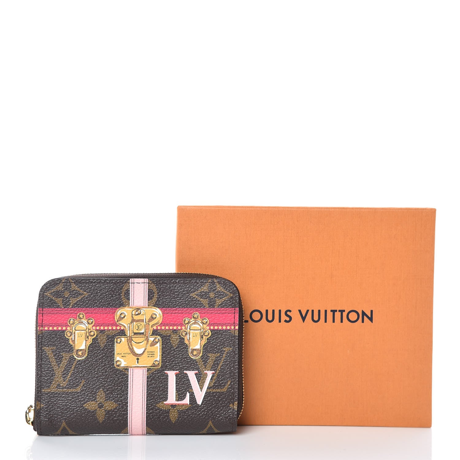 Louis Vuitton Monogram Summer Trunks Zippy Coin Purse 12 of 12