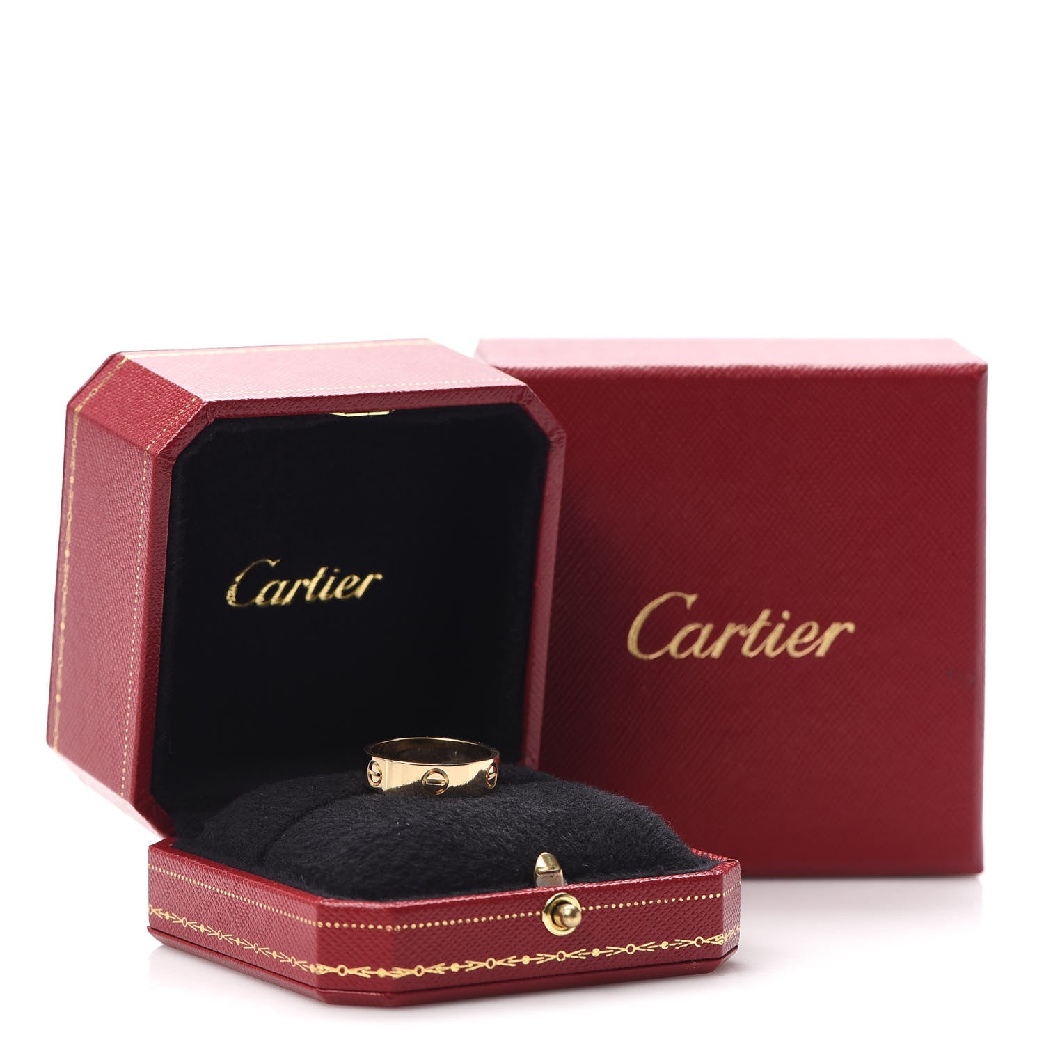 Cartier 18K Yellow Gold 5.5mm LOVE Ring 59 8.75 5 of 5