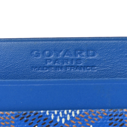 Goyard Goyardine Saint Sulpice Card Holder Sky Blue 5 of 8