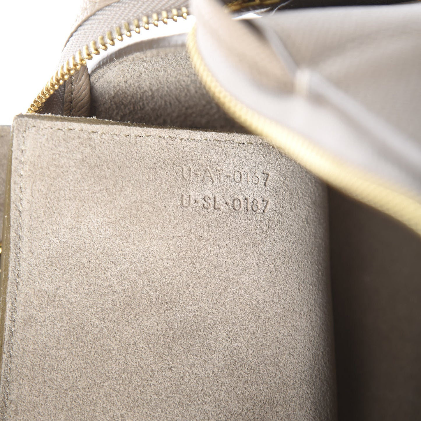 Baby Grained Calfskin Micro Belt Bag Dune