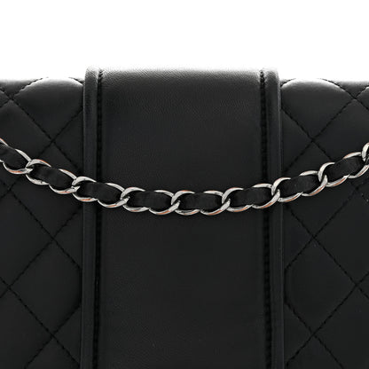 Chanel Lambskin Quilted Elementary Chic Flap Black 8 of 11