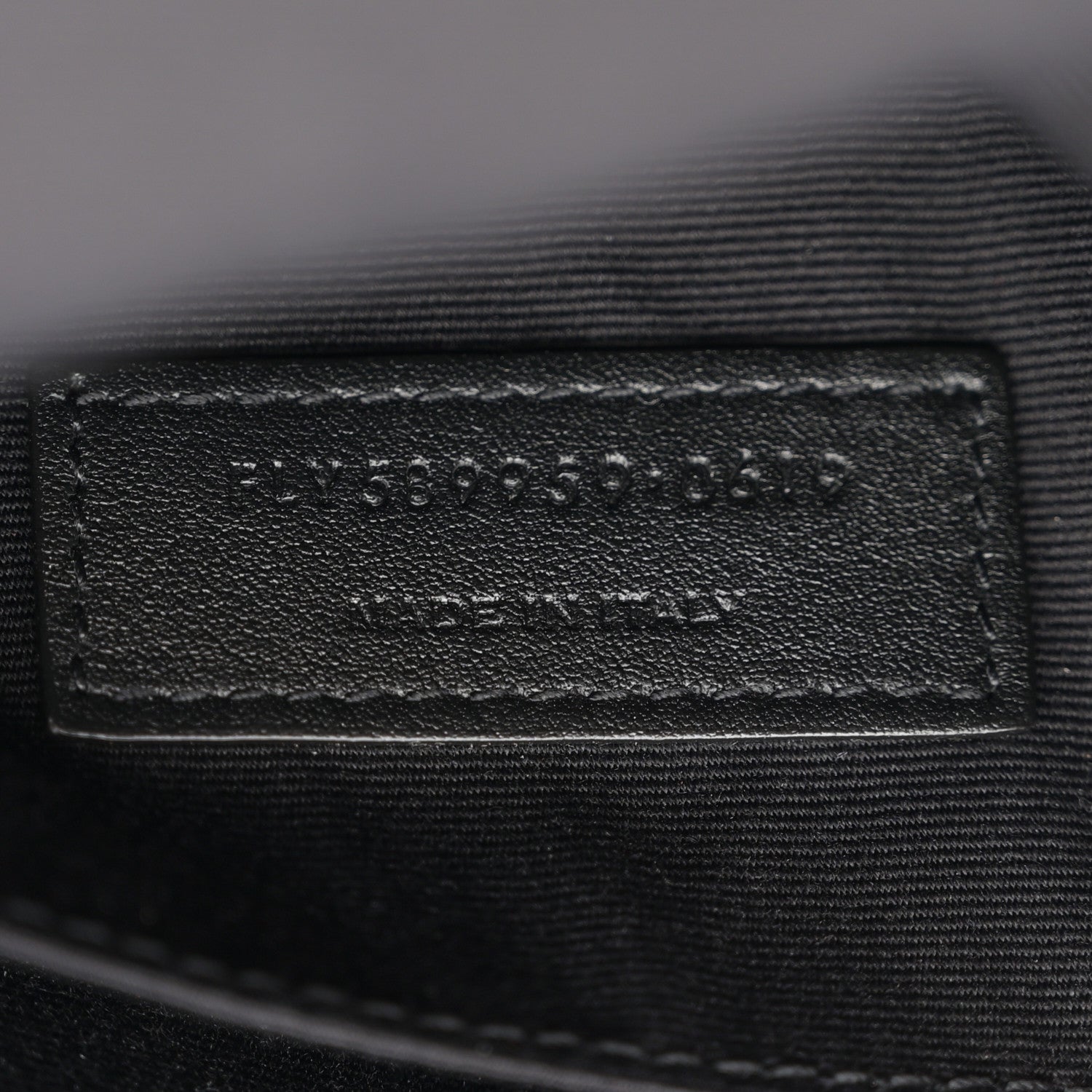 Saint Laurent Grain De Poudre Monogram Belt Bag Rouge Eros 7 of 11