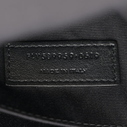 Saint Laurent Grain De Poudre Monogram Belt Bag Rouge Eros 7 of 11