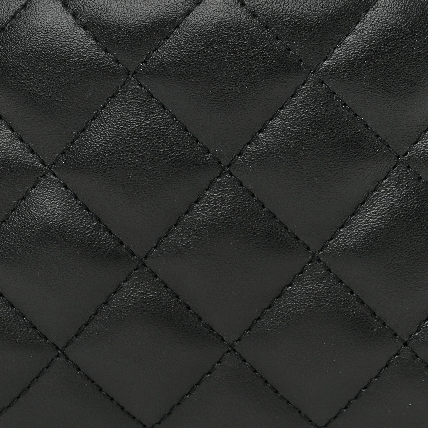 Chanel Calfskin Quilted Waist Belt Bag Black 7 of 10