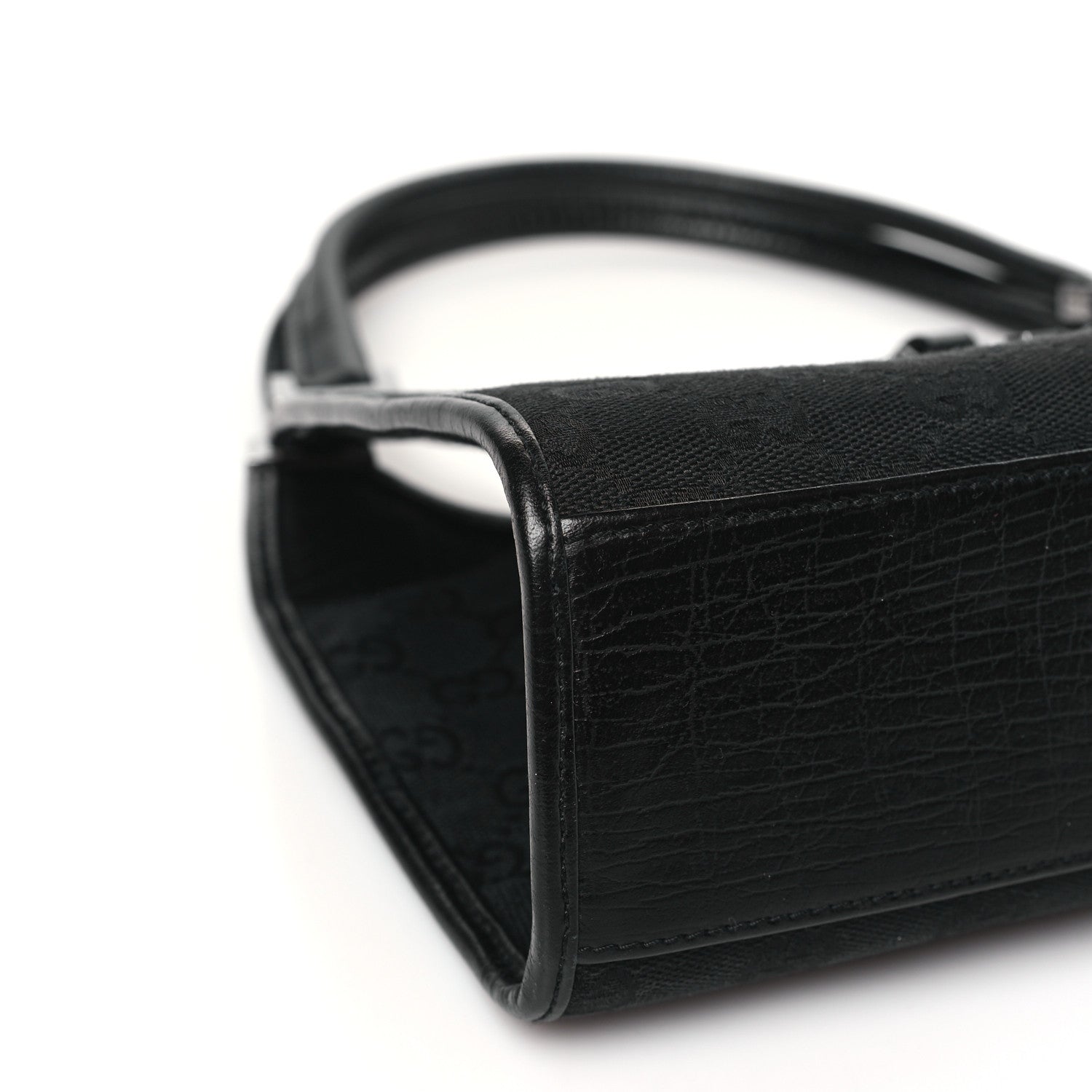 Gucci Monogram Small Bardot Black 9 of 11