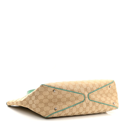 Gucci Monogram Shoulder Bag Turquoise 4 of 12