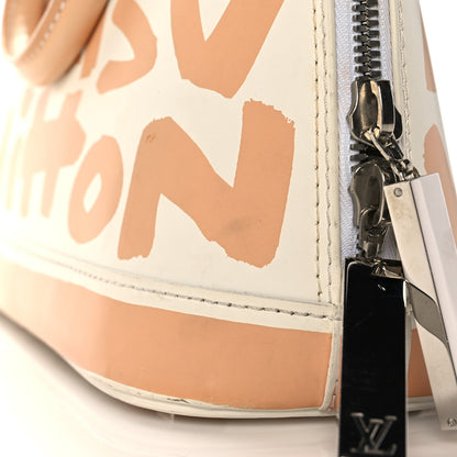 Louis Vuitton Graffiti Alma MM Peach 17 of 18