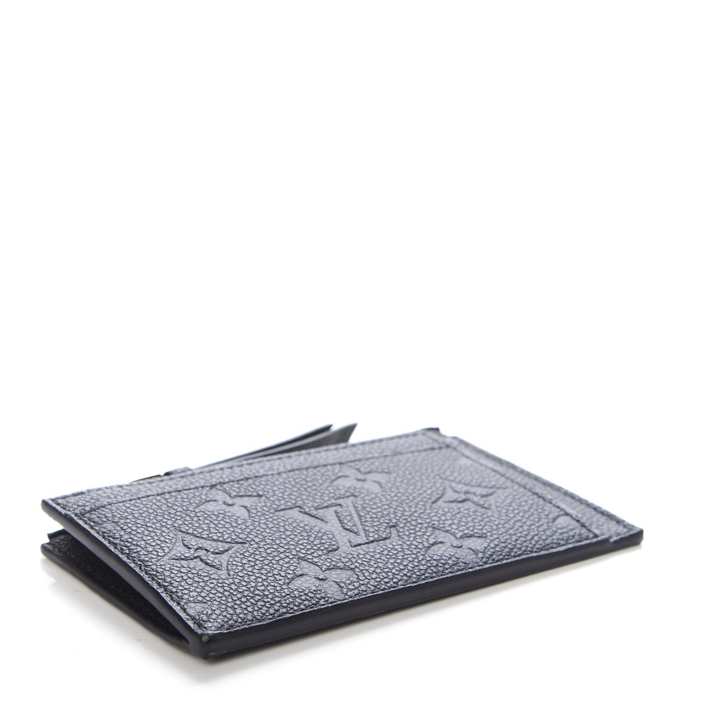 Empreinte Zipper Card Holder Black