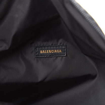 Balenciaga Sport Nylon Logo Embroidered Wheel Beltpack Navy Blue Red 6 of 11