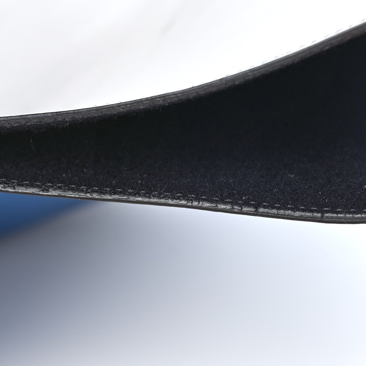 Celine Shiny Smooth Calfskin Small Twisted Cabas Washed Blue Black 11 of 11