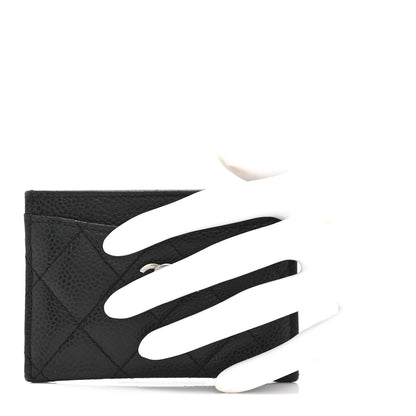 Chanel Caviar Quilted Card Holder Black 2 of 9