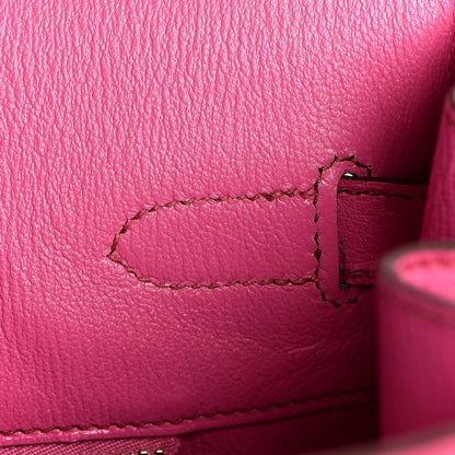 Hermes Ostrich Birkin 35 Fuchsia 18 of 35