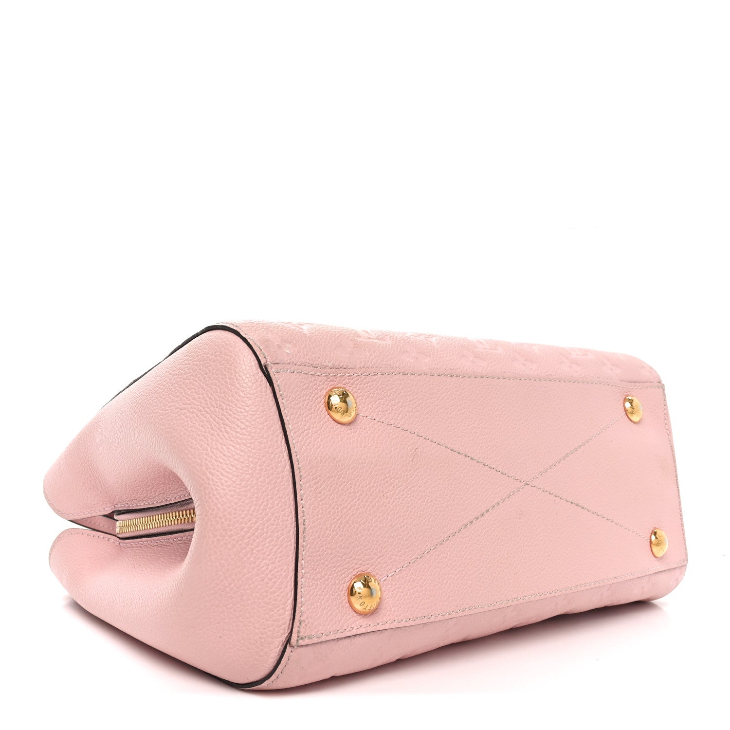 Louis Vuitton Empreinte Montaigne MM Rose Ballerine 4 of 10