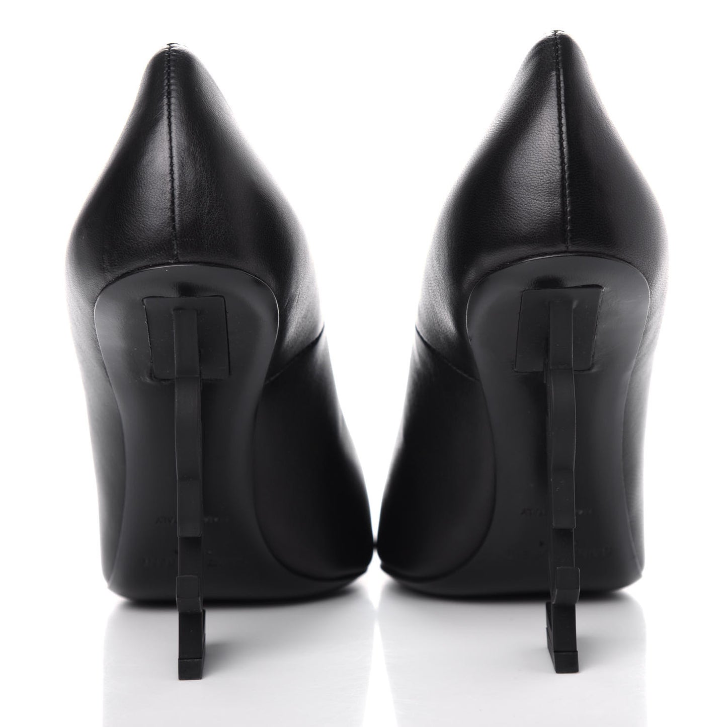 Calfskin Opyum 110 Pumps 37 Black