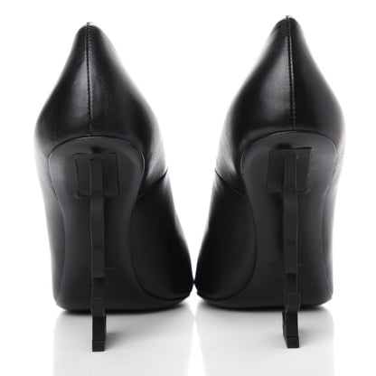 Saint Laurent Calfskin Opyum 110 Pumps 37 Black 7 of 11