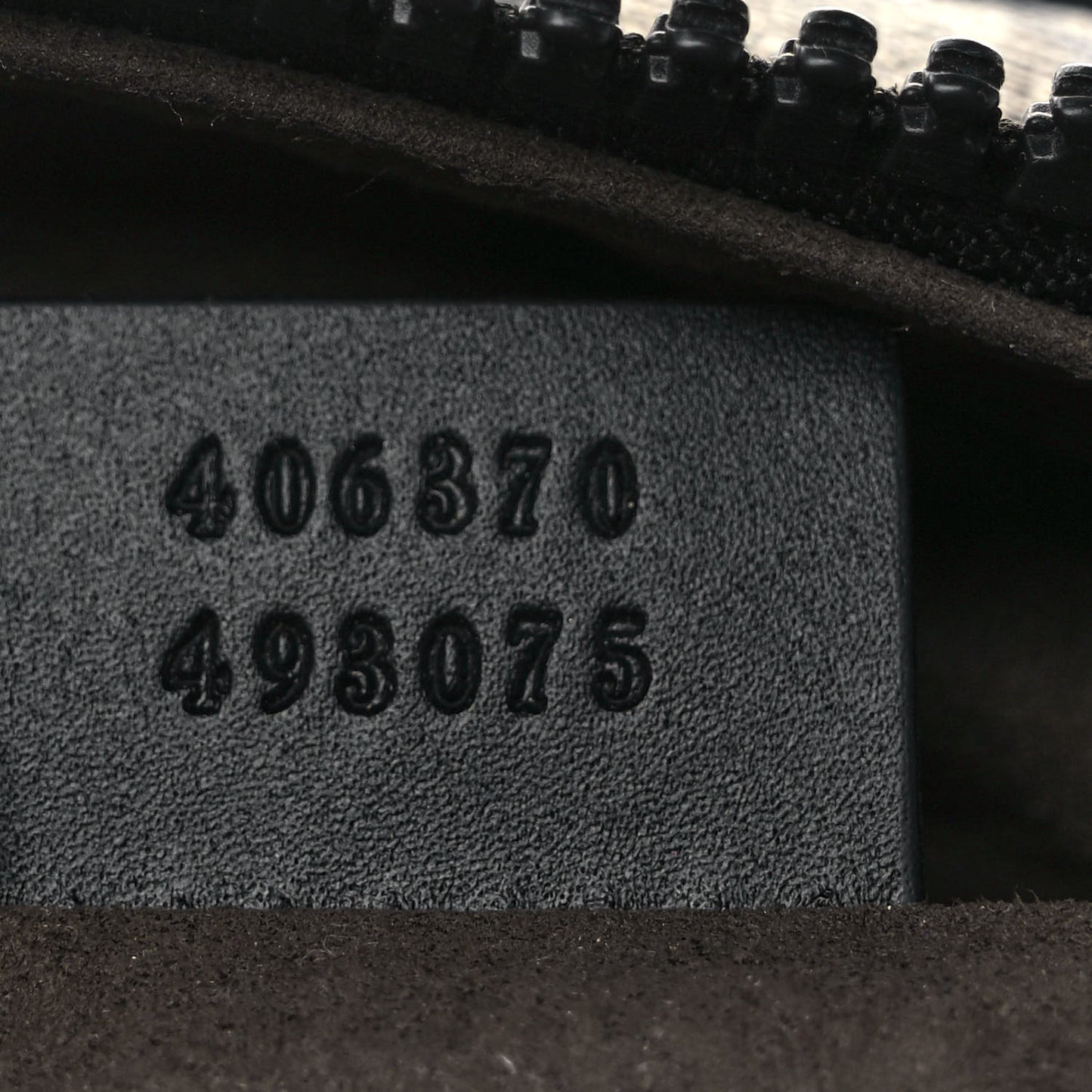 GG Supreme Monogram Medium Backpack Black