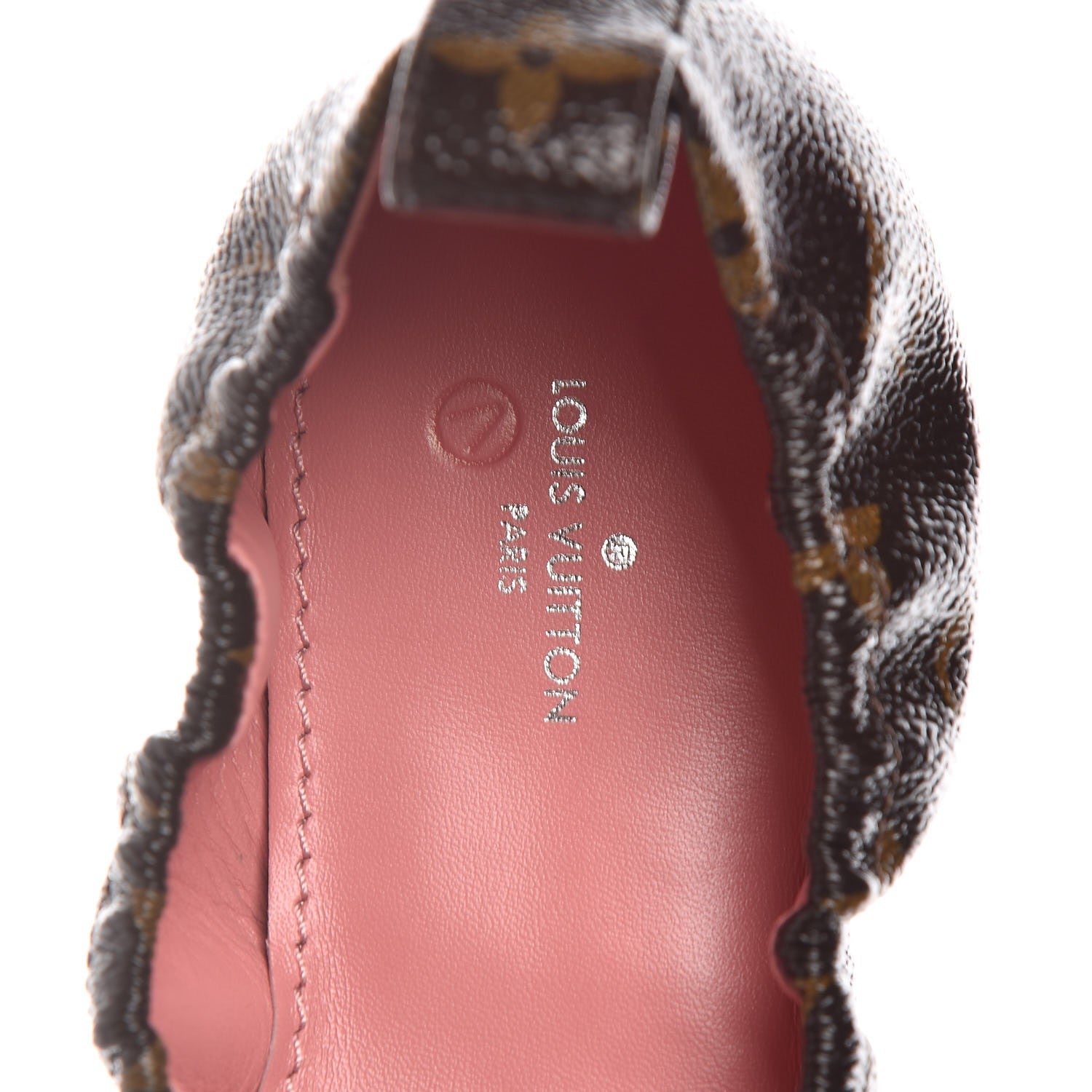 Louis Vuitton Monogram Patent Flirty Ballerina Flats 36.5 Rose Clair 7 of 7
