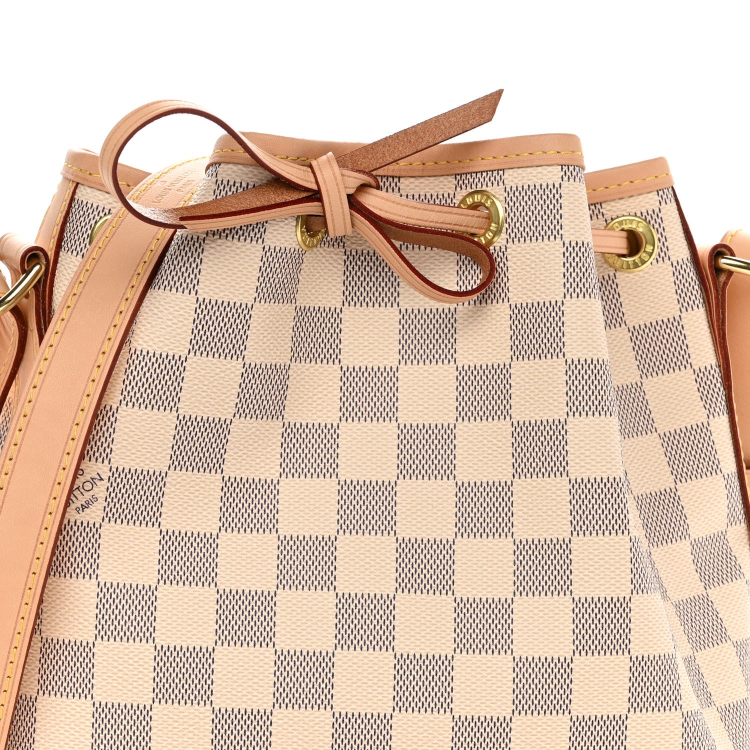 Louis Vuitton Damier Azur Noe BB 8 of 10