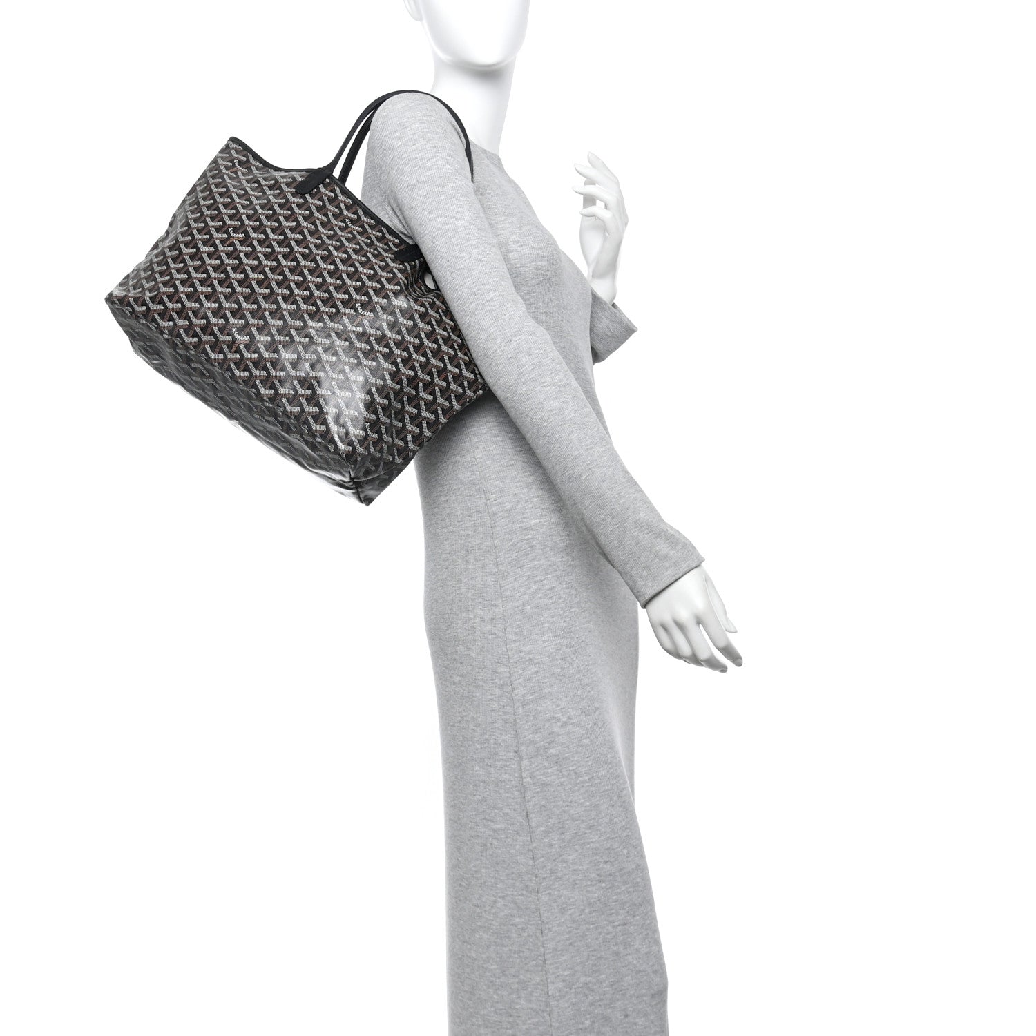 Goyard Goyardine Saint Louis PM Black 2 of 11
