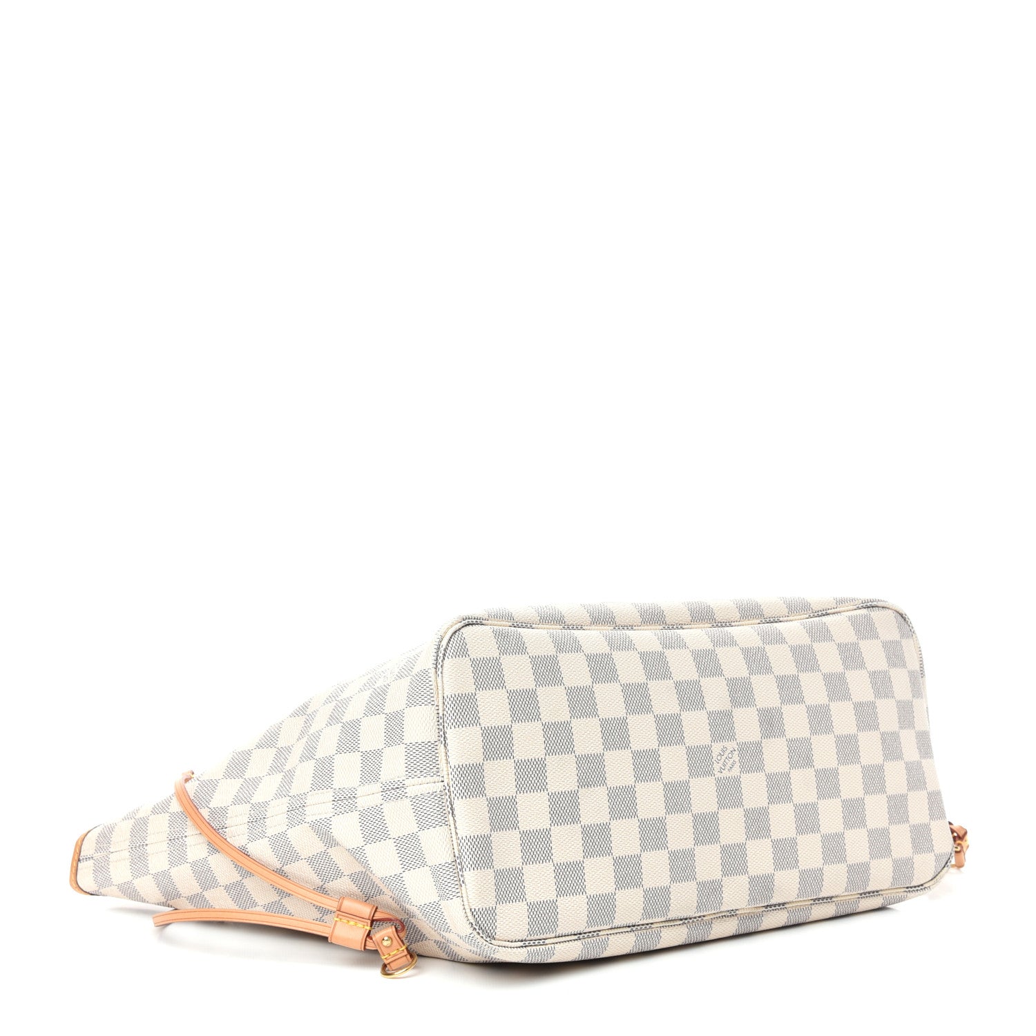 Louis Vuitton Damier Azur Neo Neverfull MM Rose Ballerine 5 of 10