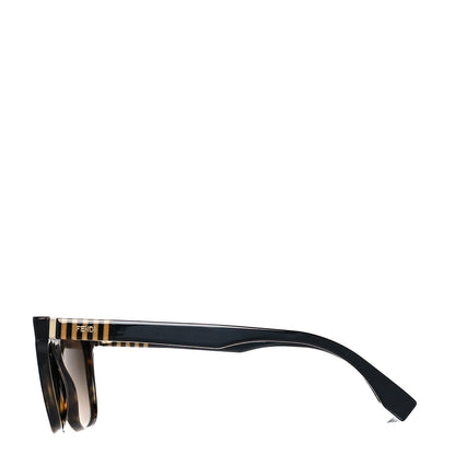Fendi Cat Eye Sunglasses FF 0054/S Black 3 of 6