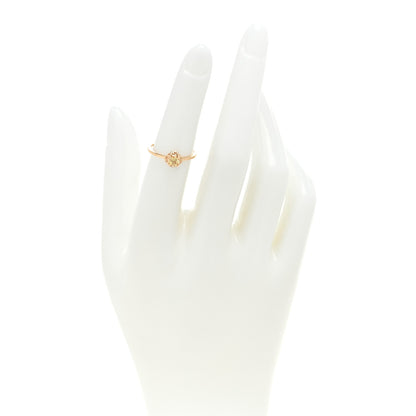 Gucci 18K Yellow Gold Beryl Interlocking Ring 49 5 2 of 4