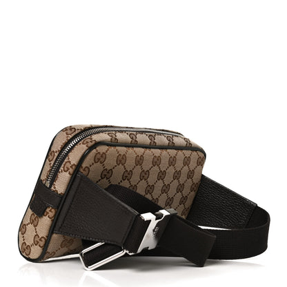 Gucci Monogram Belt Bag Dark Brown 3 of 11