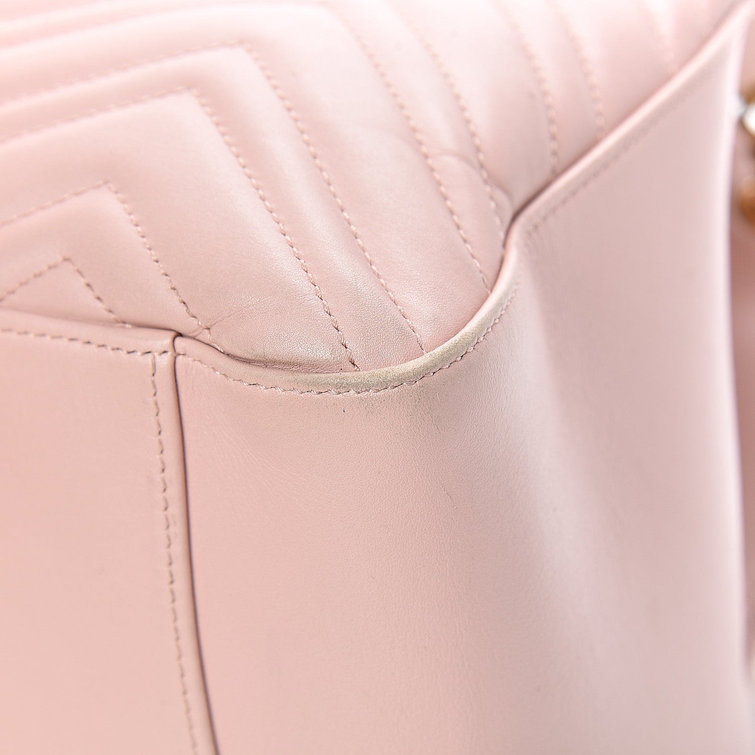 Gucci Calfskin Matelasse Medium GG Marmont Shoulder Tote Bag Perfect Pink 9 of 16