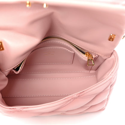 Louis Vuitton Lambskin Malletage Top Handle GO-14 MM Rosabella 6 of 11