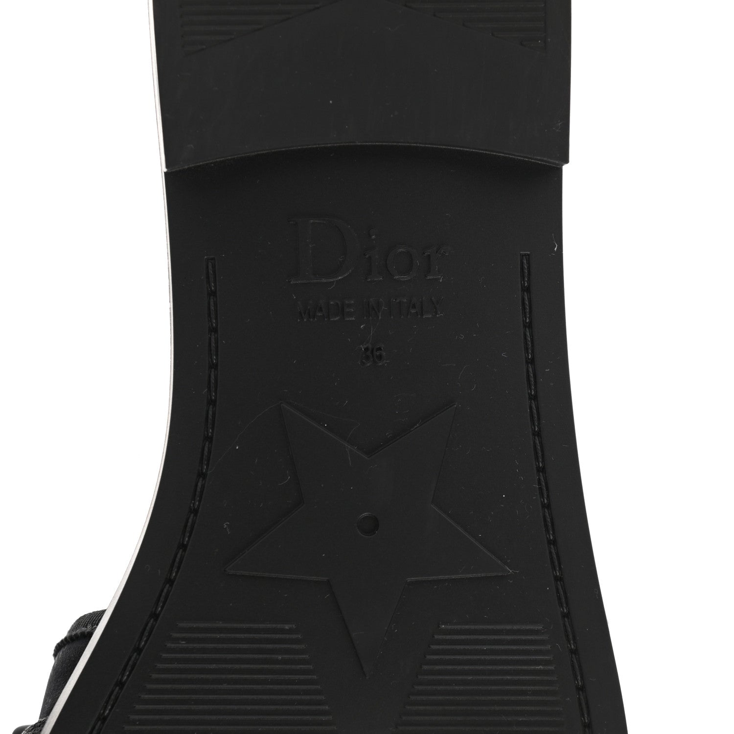Christian Dior Technical Stretch Fabric Camouflage Dio(r)evolution Slide Sandals 36 Black Military 6 of 8