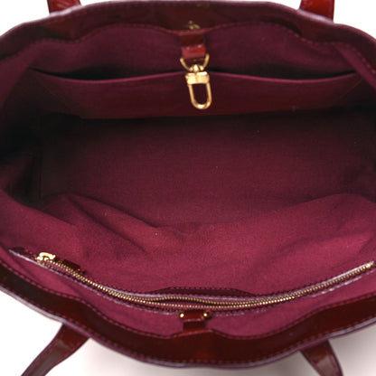 Louis Vuitton Vernis Wilshire MM Rouge Fauviste 5 of 12