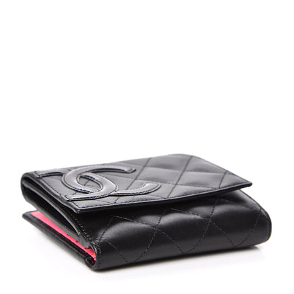 Chanel Calfskin Quilted Cambon Business Card Holder Black 4 of 9