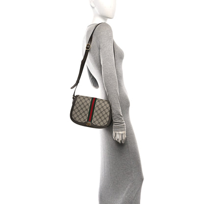 Gucci X  BB Supreme Monogram Web Small Ophidia Shoulder Bag Beige New Acero 2 of 10