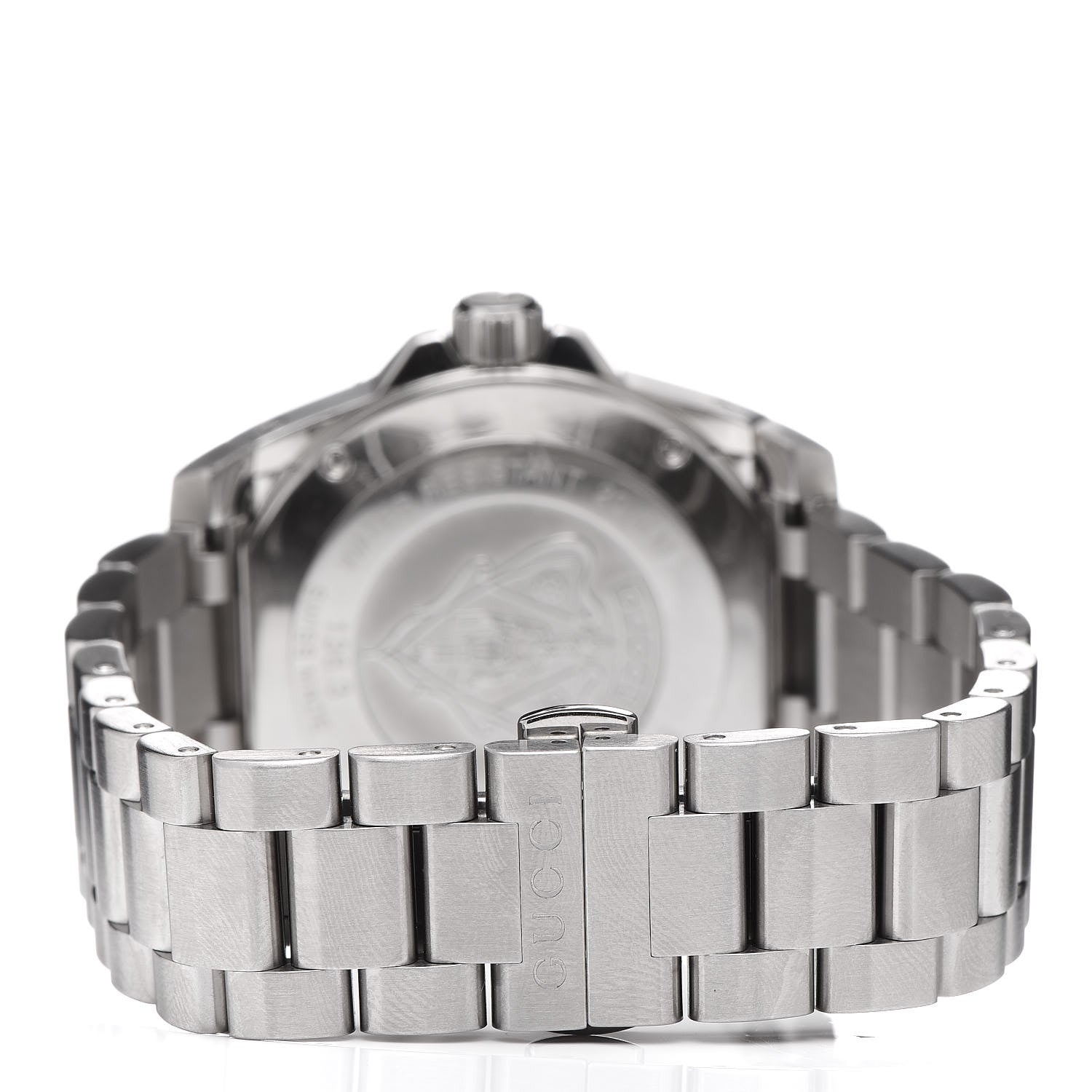 Gucci Stainless Steel 40mm Dive Quartz Watch Black 4 of 8