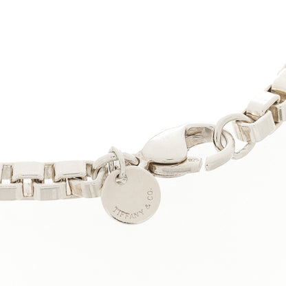 Tiffany Sterling Silver 4mm Venetian Link Bracelet 3 of 4
