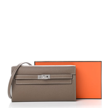 Hermes Epsom Kelly Wallet To Go Etoupe 11 of 11