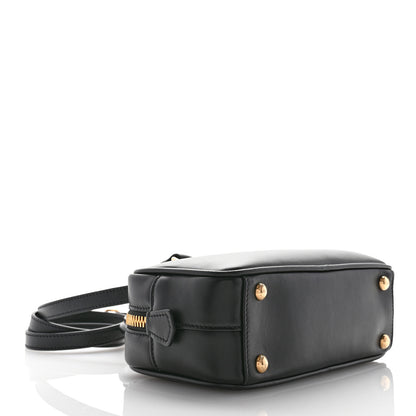 Miu Miu Calfskin Mini Arcadie Top Handle Bag Black 4 of 9