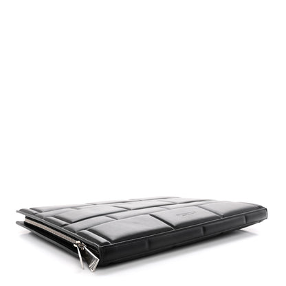Bottega Veneta Embossed Nappa Laptop Case Black 4 of 6
