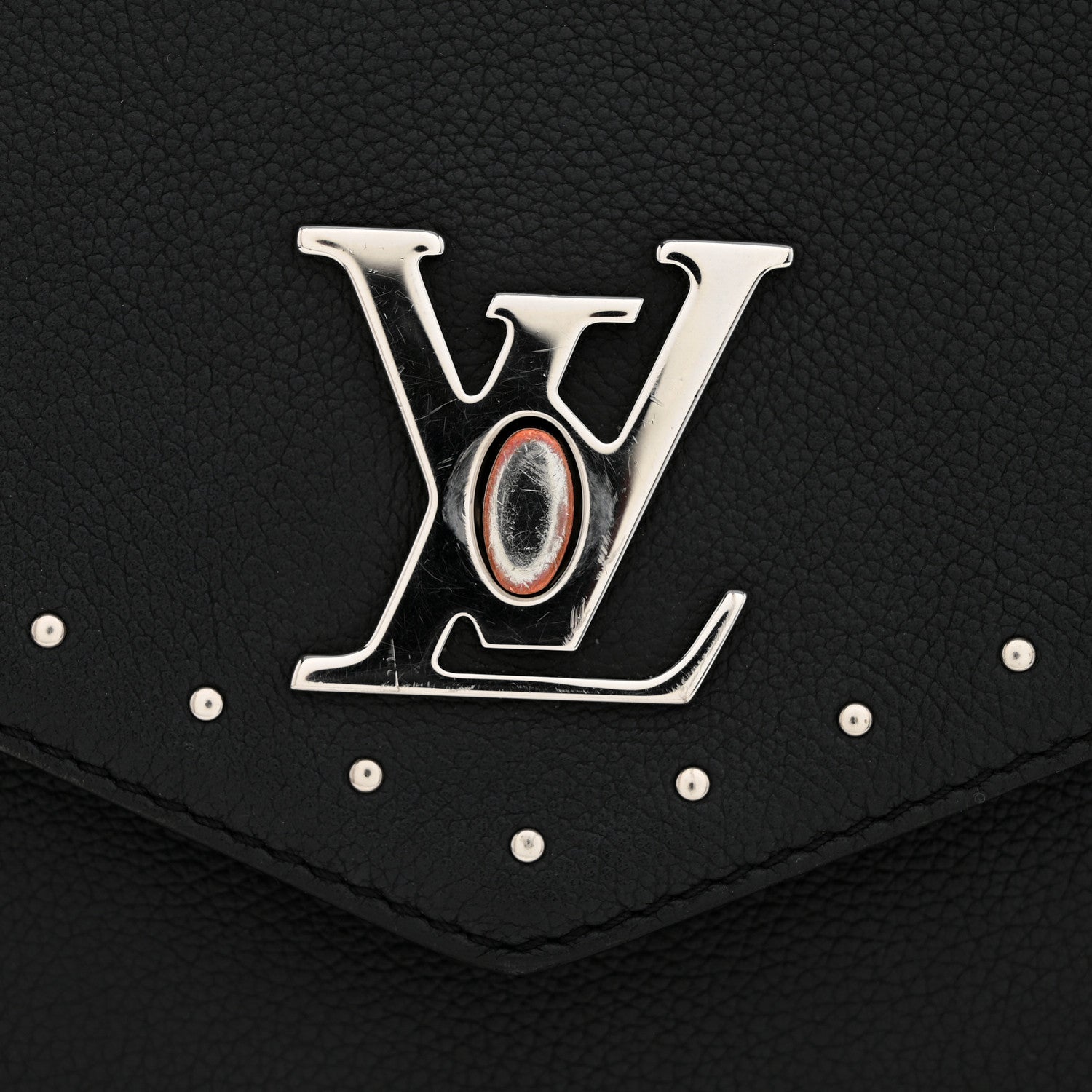 Louis Vuitton Soft Calfskin My Lockme Studs Black 13 of 17