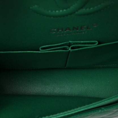 Chanel Caviar Quilted Small Double Flap Green 5 of 9