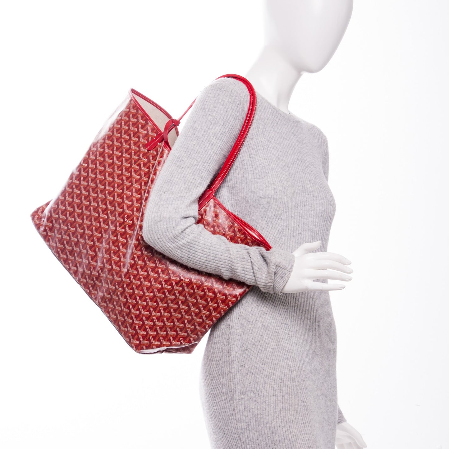 Goyardine Saint Louis GM Red
