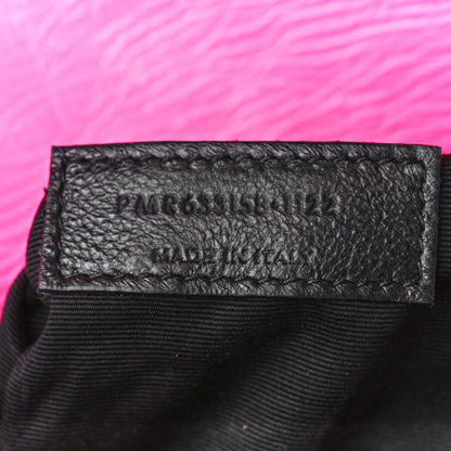 Saint Laurent Crinkled Calfskin Matelasse Monogram Medium Niki Chain Satchel Rose Glow 8 of 12