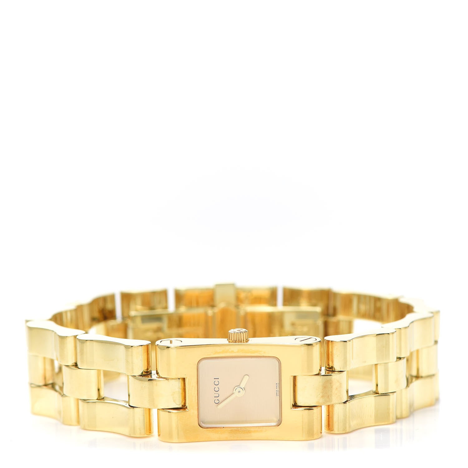 Gucci Stainless Steel 17mm 2305L Quartz Watch Gold 800991