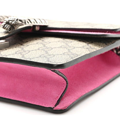 Gucci GG Supreme Monogram Mini Dionysus Shoulder Bag Pink 10 of 11