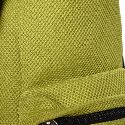 Gucci Mesh Web Hollywood Embroidered Double Buckle Backpack Anis Multicolor Black 11 of 13