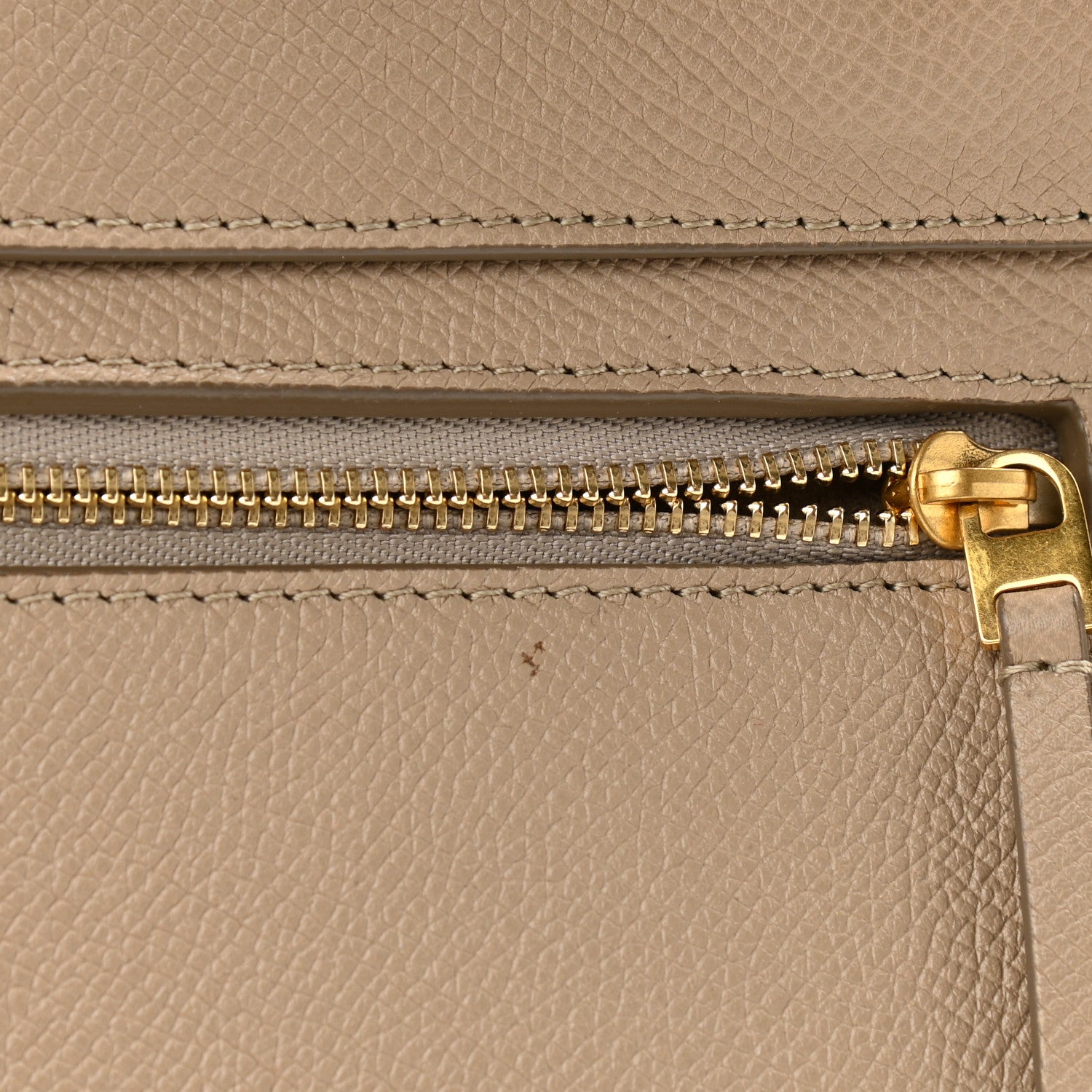 Celine Grained Calfskin Micro Belt Bag Light Taupe 15 of 16