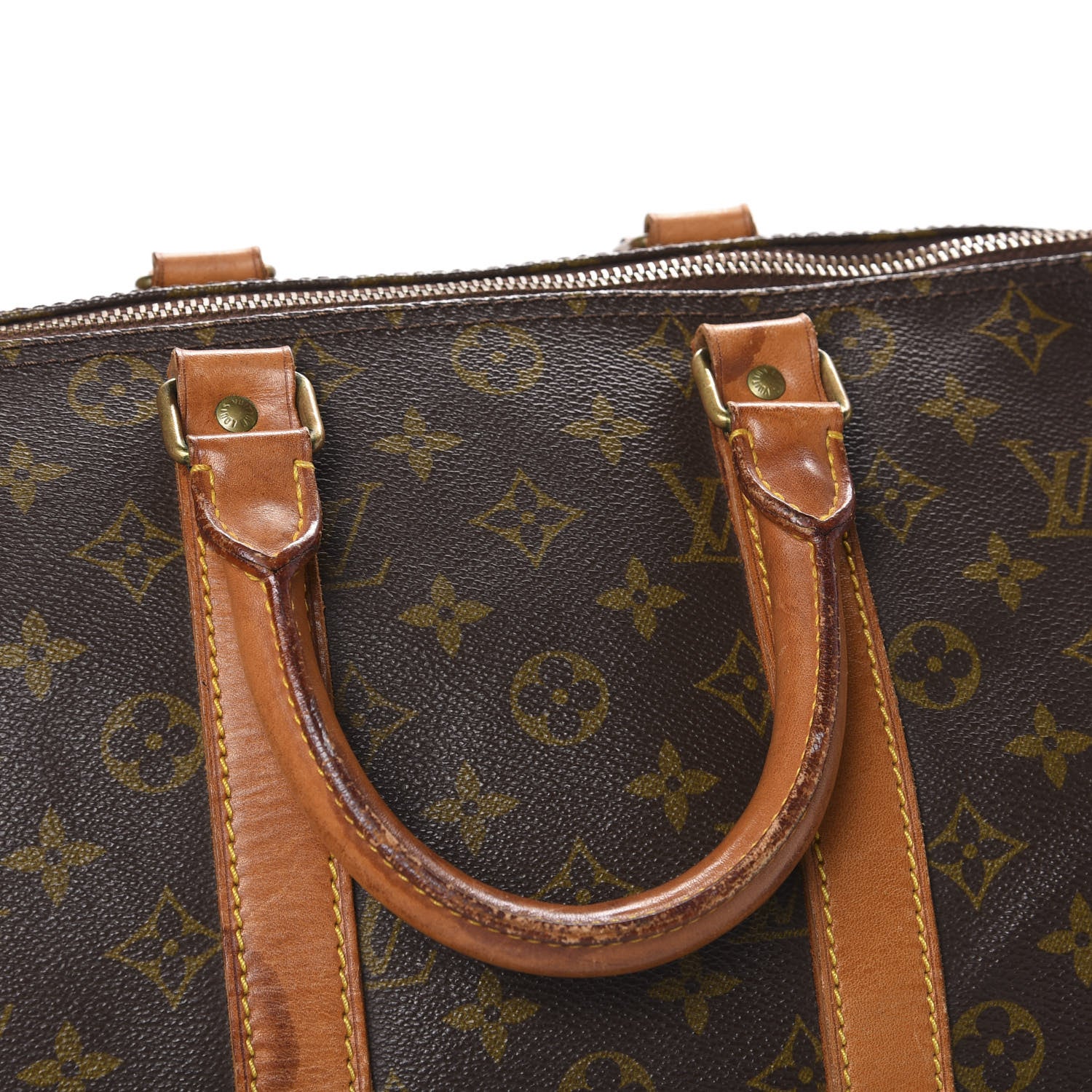 Louis Vuitton Monogram Keepall Bandouliere 45 14 of 16