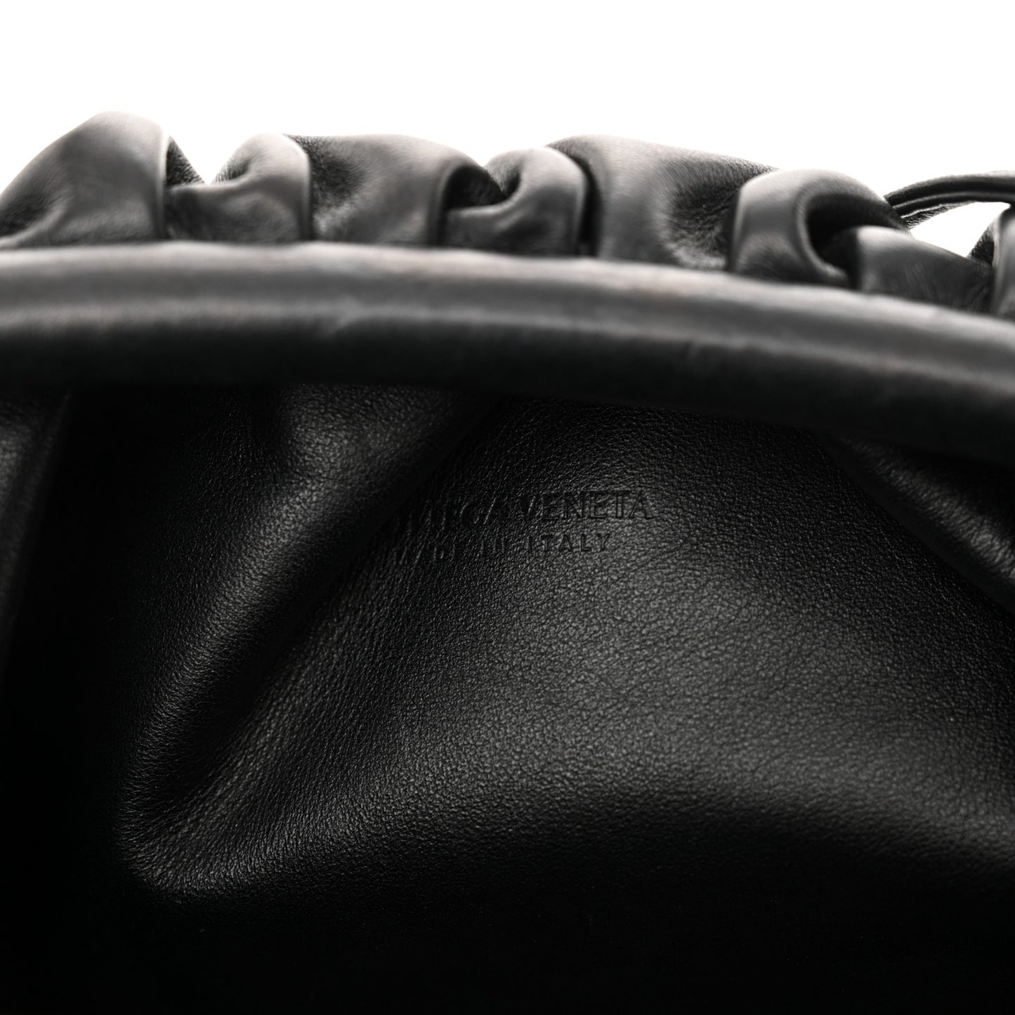 Butter Calfskin The Mini Pouch Black