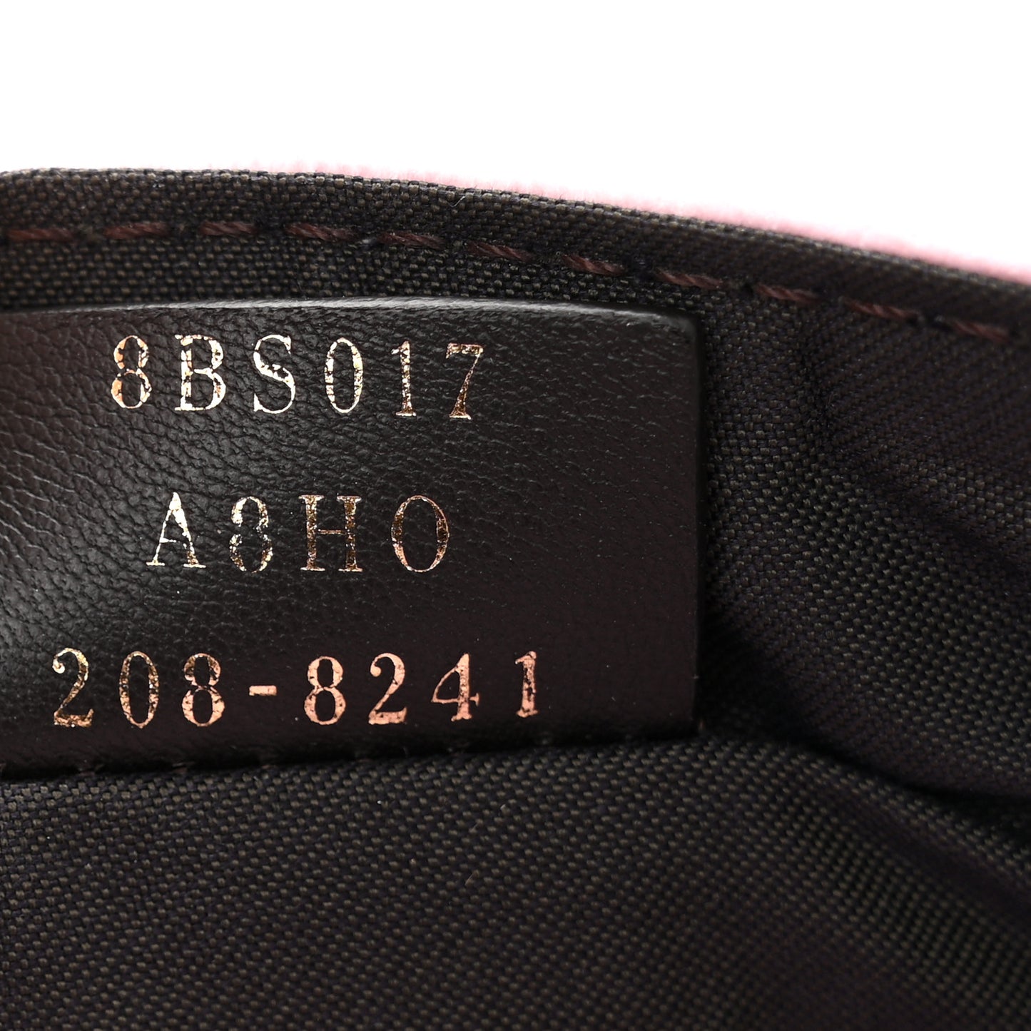 Velvet FF Embossed Mini Baguette Rosa Confetti