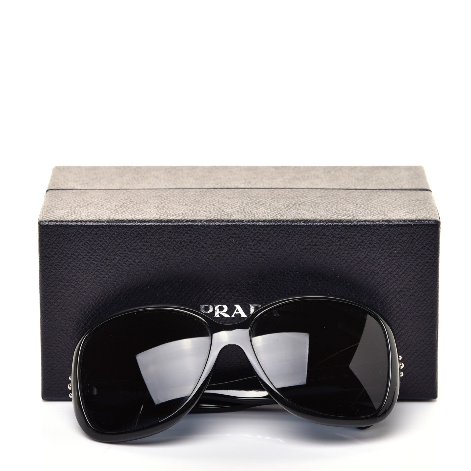 Prada Studded Sunglasses SPR 04M Black 8 of 8